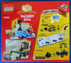 LEGO Juniors Digger set 10666 review pack rear
