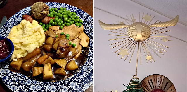 Turkey dinner and tree topper
