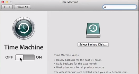 use Time Machine to defrag a slow mac