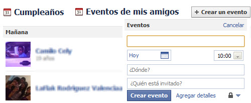  Cómo puedo exportar eventos de Facebook