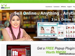 SiteGiant Platform e-Commerce (e-Dagang) Pilihan Terbaik Usahawan Online