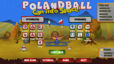 Polandball Can Into Space Game Screenshot 1