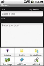 Blogging Using Android