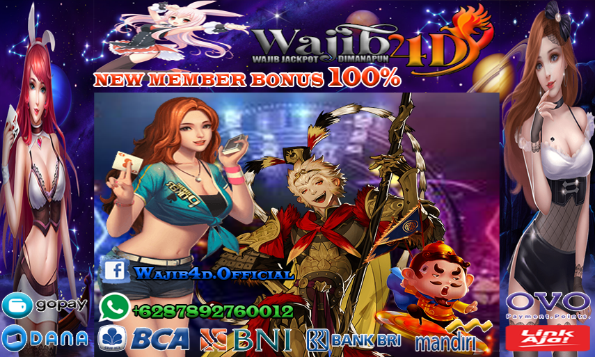 WAJIB4D MEMBERIKAN PERMAINAN CASINO  SLOT ONLINE BERKUALITAS