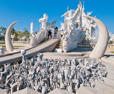 Wat Rong Khun Thailand White Temple Pics