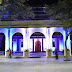 El municipio se iluminó con los colores de la bandera