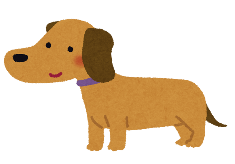 ミニチュア ダックスフントのイラスト 犬 かわいいフリー素材集 いらすとや