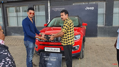 chandan-bought-new-jeep-compass-last-month