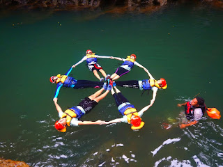 Body rafting di green canyon pangandaran