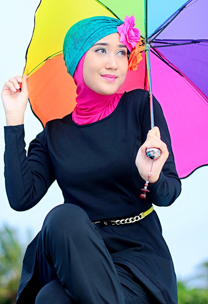 Contoh Model Gaya Hijab Modern Untuk Renang