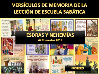 Versículos de Memoria de Escuela Sabática 4to Trimestre 2019