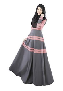 Fashion HIjab Muslim Malaysia Long Dress Clothing For Islamic Women Dubai Abaya - pink