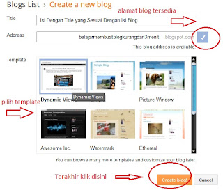 bikin blogspot gampang banget