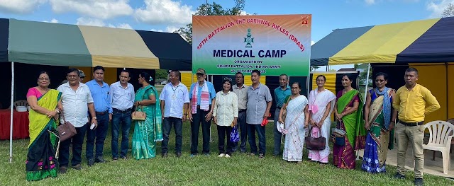 Medical camp for the veterans held at Digboi 