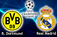 Watch Borussia Dortmund vs Real Madrid live stream