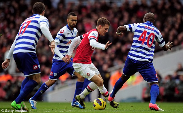 Hasil Pertandingan Arsenal vs QPR 1-0, Liga Inggris 17 Okt 2012