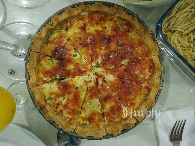 selamat hari jadi,quiche lorraine