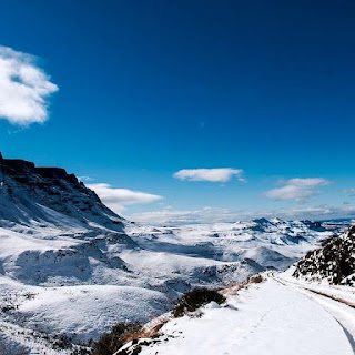 Sani Pass in winter