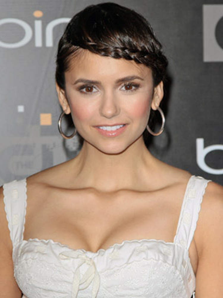 Fresh Look Celebrity Nina Dobrev Easy Updos Hairstyles