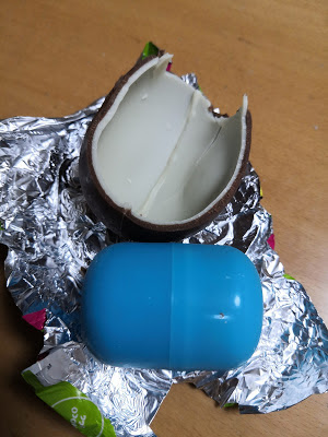 Chocolate egg and capsule of Mario