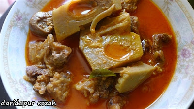 Dari Dapur Ezzah: Gulai Nangka Dengan Daging Tetel