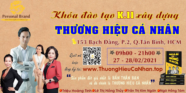 Khóa học xây dựng thương hiệu cá nhân K11 tại Internet Marketing Cafe (tháng 2/2021)