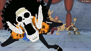 ワンピースアニメ スリラーバーク編 381話 ブルック BROOK | ONE PIECE Episode 381 Thriller Bark