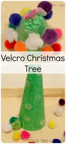 toddler fine motor Velcro Activity