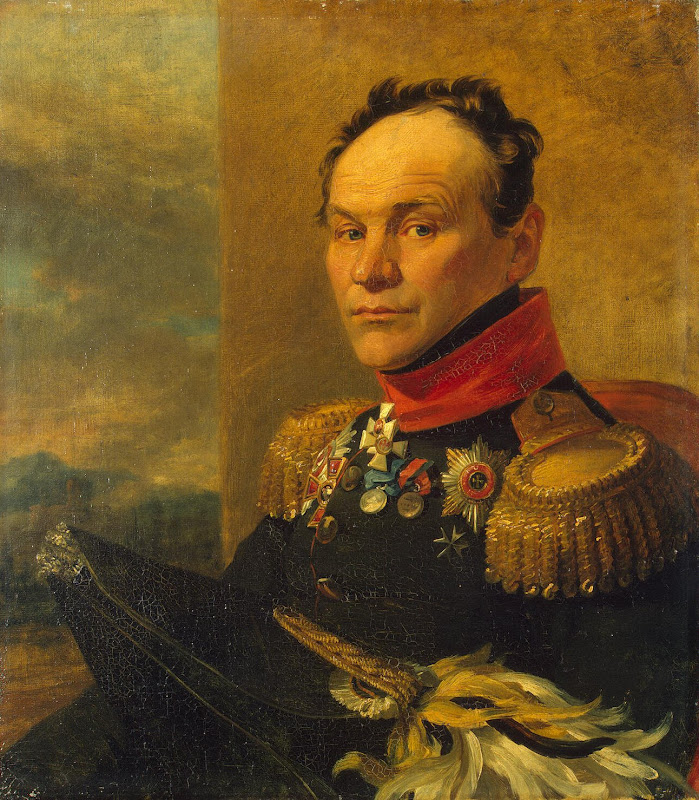 Portrait of Alexander I. Tsvilenev by George Dawe - History, Portrait Paintings from Hermitage Museum