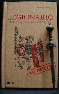 Portada del libro Legionario, de Philip Matyszak