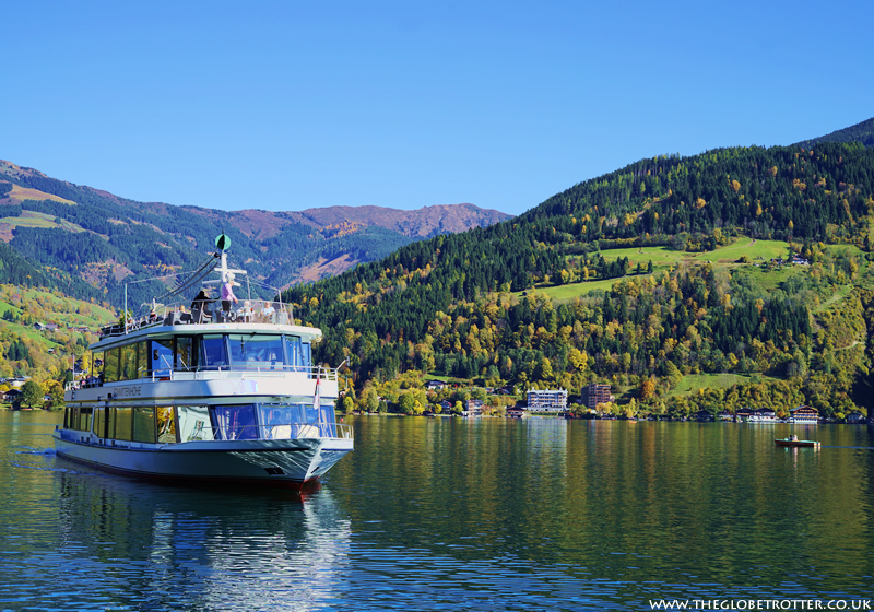 Boat excursion on Lake Zell