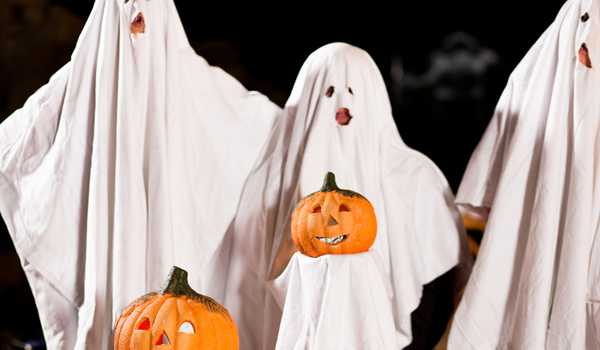 Ghost Halloween Costume for Kids