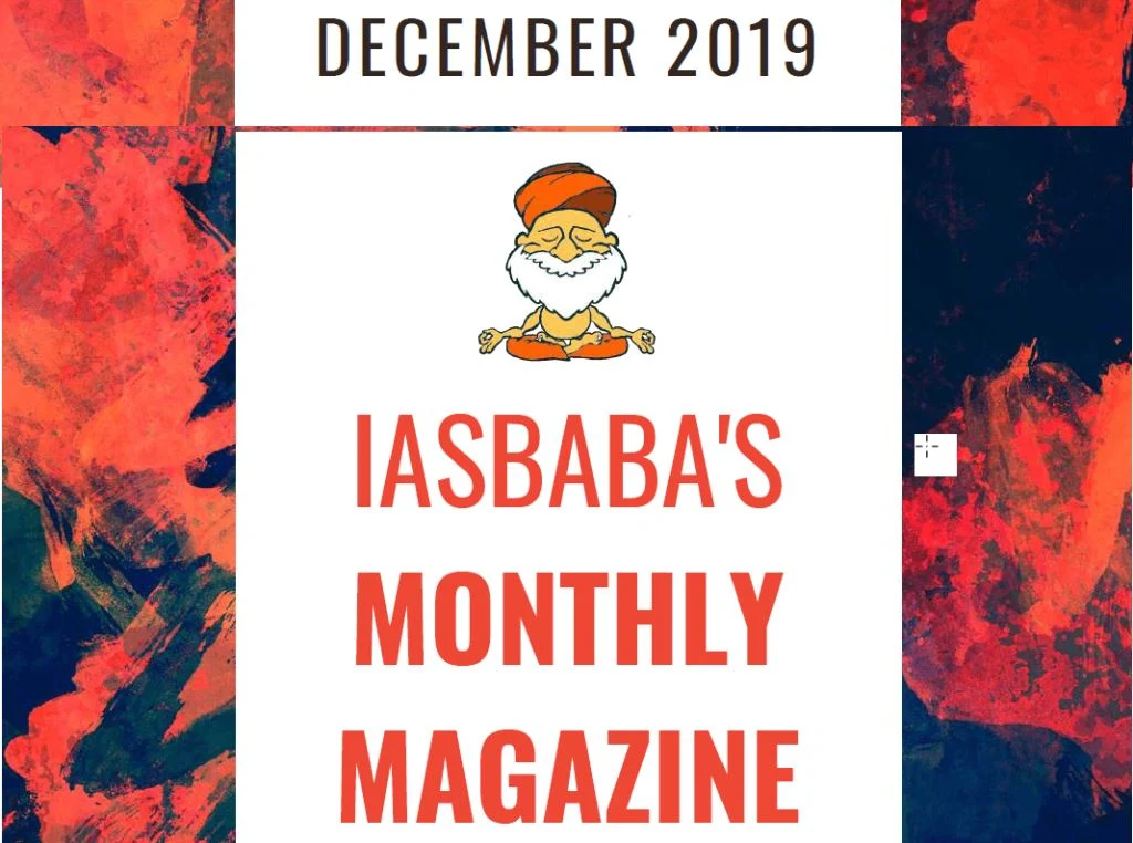 iasbaba Current Affairs December 2019