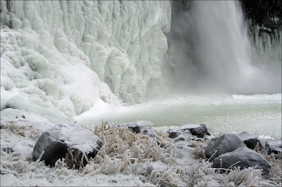 Palouse Falls ice.