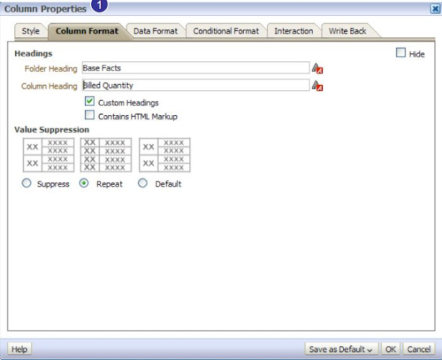 Changing Column Properties in OBIEE 12c