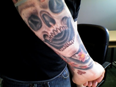sleeve tattoos, mens tattoos, skull tattoo, tattoo designs, popular tattoo 