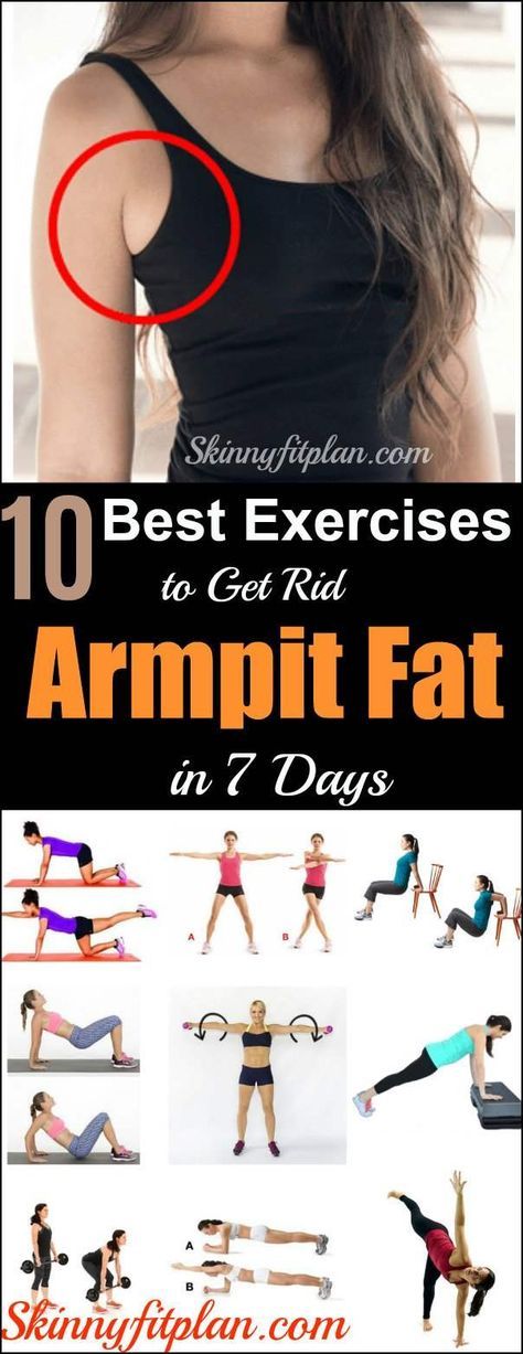 Best Armpit Fat Exercises to Get Rid of Underarm Fat in 7 Days