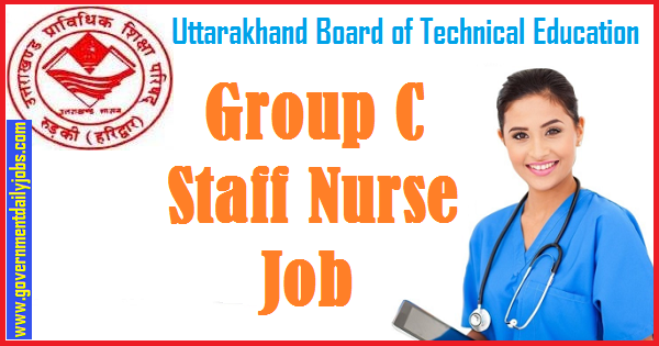 UBTER STAFF NURSE RECRUITMENT 2021, APPLY ONLINE 1238 POSTS