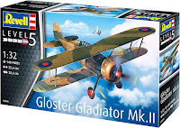 Revell 1/32 Gloster Gladiator Mk. II (03846)  Color Guide & Paint Conversion Chart
