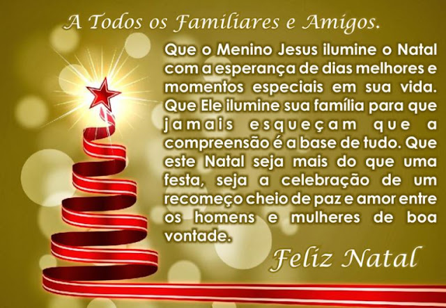 feliz natal amigos frases