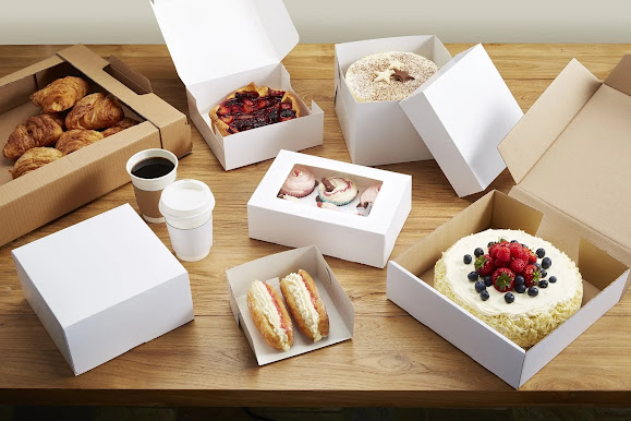 Range of Cardboard Custom Cake Boxes