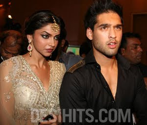 Deepika Padukone and Siddhartha Mallya in IIJW