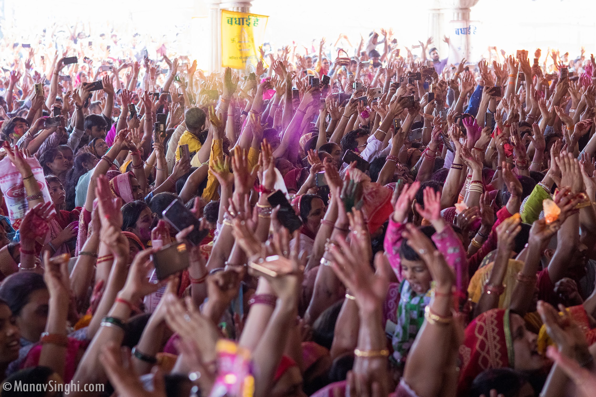 Faag Utsav and Holi Celebrations at Govind Dev Ji Temple Jaipur