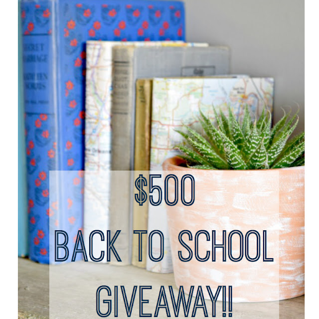 $500 Back to School Instagram Giveaway with One Mile Home Style