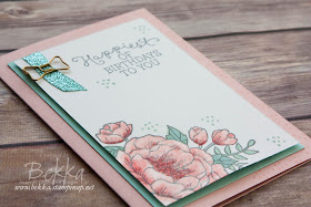 Birthday Blooms Card - A Class You Could Take.  Get the details here