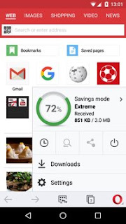 Opera Mini browser beta APK v16.0.2168.102754 Terbaru