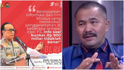 Kamaruddin Komentari Bantahan Polri Soal Bunker Rp900 M Ferdy Sambo: Intelijen Suplai Informasi ke Saya