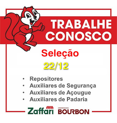 Zaffari seleciona Repositores e Auxiliares em Porto Alegre