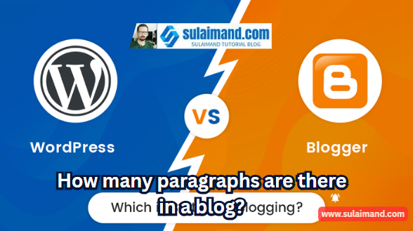 How many paragraphs are there in a blog