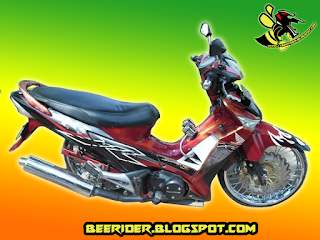 honda supra x 125 modifikasi ceper